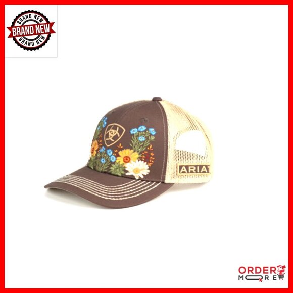Adjustable Baseball Cap with Vintage Floral Pattern, Durable Material